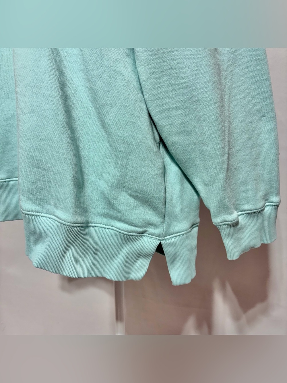Coldwater Creek Floral Embroidered Crewneck Sweatshirt Blue Size 1X - Picture 7 of 14